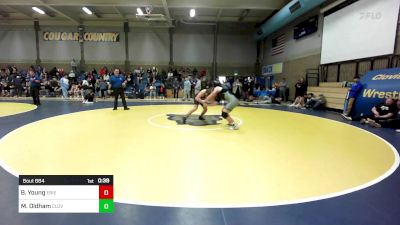 163 lbs Consi Of 16 #2 - Brendan Young, Erie (CO) vs Mitchell Oldham, Clovis North