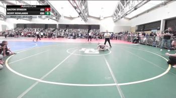 51-T lbs Round Of 16 - Dalton Stinson, All I See Is Gold Academy vs Scott Rowlands, Northern Delaware Wrestling Academy