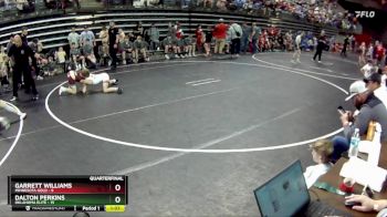 80 lbs Quarterfinals (8 Team) - Garrett Williams, Minnesota Gold vs Dalton Perkins, Oklahoma Elite