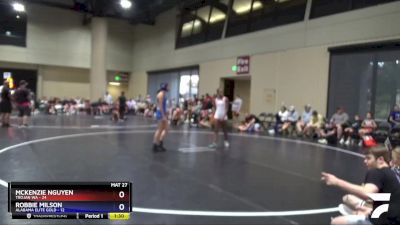 110 lbs Round 5 (6 Team) - Robbie Milson, Alabama Elite Gold vs Mckenzie Nguyen, Trojan WA