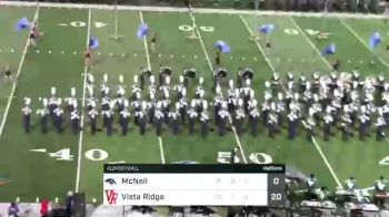 Replay: Mcneil HS vs Vista Ridge HS - 2021 McNeil vs Vista Ridge | Sep 17 @ 7 PM
