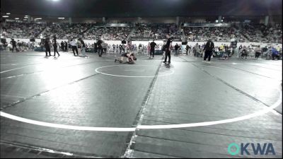 125 lbs Consolation - Kalley Fuller, Blue Devil Wrestling vs Myka Loman, Newcastle Youth Wrestling