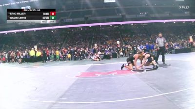 D1-126 lbs Quarterfinal - Gavin Lewis, Oxford vs Eric Miller, Romeo