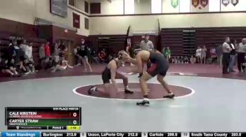 138 lbs 5th Place Match - Cale Kirstein, Clarion-Goldfield-Dows vs Carter Straw, Independence