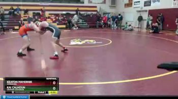 138 lbs Semifinal - Kai Calhoun, Graham-Kapowsin vs Keaton Mayernik, Stanwood