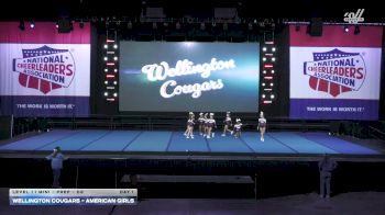 Wellington Cougars - American Girls [2026 L1.1 Mini - PREP - D2 Day 1] 2026 NCA Daytona Beach Classic