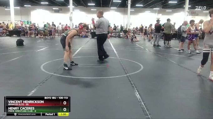 106-113 lbs 1st Place Match - Henry Caceres, Prime Wrestling Club vs ...