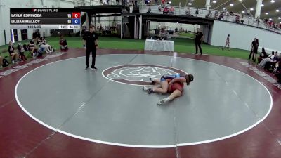 130 lbs Layla Espinoza, Virginia vs Lillian Malloy, Georgia
