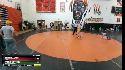 160 lbs Quarterfinal - Joey Travers, Natrona County vs Preston Hance, Natrona County