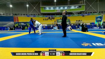 Anderson Brauer Muniz vs Kassio Linconl Pereira Da Silva 2026 IBJJF Sul Americano Championship