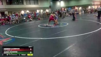 145 lbs Round 2 (16 Team) - Kaden Schaefer, NFWA Black vs Andrew Alderman, Cow Valley