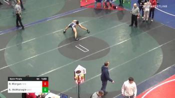 140 lbs Semifinal - Bodie Morgan, Trinity vs Andrew McMonagle, Central