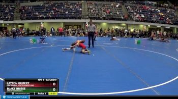 75 lbs Cons. Round 3 - Blake Briese, Amery Warrior`s vs Layton Gilbert, Centennial Youth Wrestling