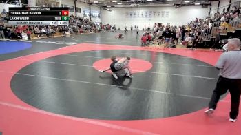 165 lbs Champ. Round 1 - Jonathan Kervin, Indiana Tech vs Lakin Webb, Trine