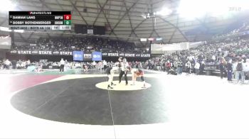 Boys 4A 138 lbs Cons. Round 3 - Damian Lang, Newport (Bellevue) vs Bobby Rothenberger, Kentwood