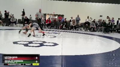 60 lbs Quarterfinals (8 Team) - Leyton Boyd, Ohio Gold vs Deaglan Harrison, Steller Trained