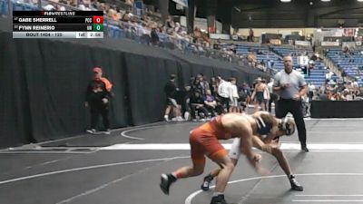 125 lbs Cons. Round 4 - Fynn Reinerio, Unattached vs Gabe Sherrell, Pratt Community College