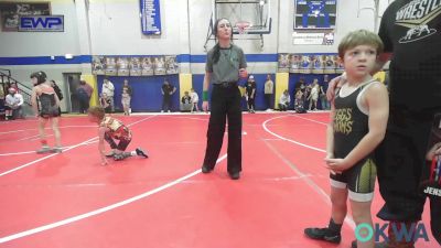 49 lbs Consolation - Elliot Gann, Raw Wrestling Club vs Ryder Jenkins, Beggs Youth Wrestling Program