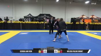 Melissa Pauline Brunet vs Georgia Ann Ivsin 2026 Pan IBJJF Jiu-Jitsu No-Gi Championship