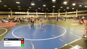 126 lbs Consi Of 8 #1 - Jaxson Young, AATC (All American TC) vs Diego Acosta, Methods