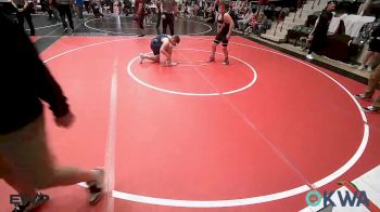 120-131 lbs Rr Rnd 1 - Gus Hanson, Saints Wrestling Club vs McCoy Lee, Verdigris Youth Wrestling