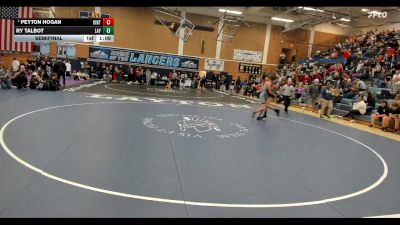 144 lbs Semifinal - Peyton Hogan, Uintah vs Ry Talbot, Layton