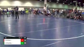 145 lbs Round 3 (8 Team) - Samuel Whitten, FCA Empowered vs Austin Wheatley, Ohio Titans Gray
