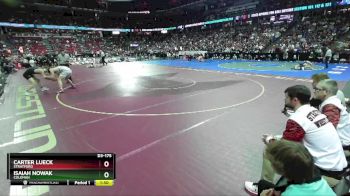 D3-175 lbs Quarterfinal - Carter Lueck, Stratford vs Isaiah Nowak, Coleman