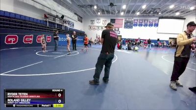 77 lbs Round 4 - Ryder Teten, High Plains Thunder Wrestling vs Roland Gilley, Windy City Wrestlers