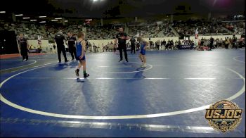 55 lbs Quarterfinal - Rawley Wolf, Cowboy Wrestling Club vs Arthur Brashears, Piedmont