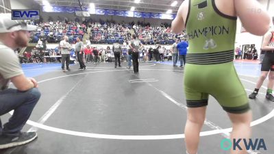 75 lbs Consolation - Lincoln Lamho, Wagoner Takedown Club vs Chase Cook, Tahlequah Wrestling Club