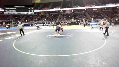 II-285 lbs Cons. Round 2 - Jake Lesage, Cobleskill-Richmondville HS vs Max Ortega, Carle Place