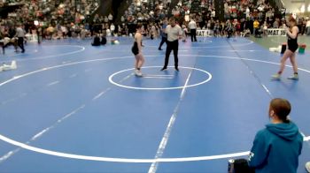 122-130 lbs Quarterfinal - Taelyn Gaunt, Ace Wrestling Academy vs Aubree Kring, FoxFit