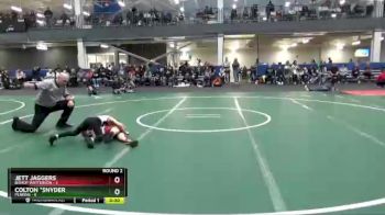 55 lbs Round 2 (6 Team) - Jett Jaggers, Bishop Watterson vs Colton *Snyder, Perkins