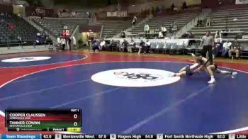 6 lbs Cons. Round 3 - Cooper Claussen, Springdale High vs Tanner Cowan, Bentonville High
