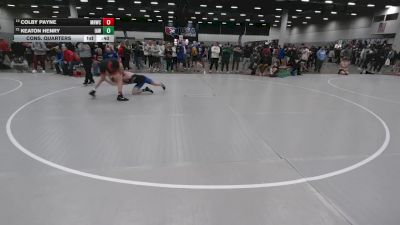 126 lbs Cons. Quarters - Keaton Henry, Immortal Athletics WC vs Colby Payne, Mile High Wrestling Club