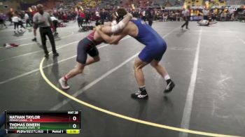 197 lbs Quarters & 1st Wb (16 Team) - Nathan Taylor, Pennsylvania vs Thomas Dineen, South Dakota State