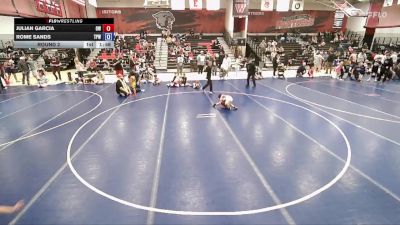 43-45 lbs Round 2 - Rome Sands, Team Prestige Wrestling vs Julian Garcia, Olympus Wrestling
