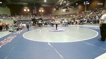 1A 132 lbs Quarterfinal - Trayson Young, Altamont vs Gage New, Wayne