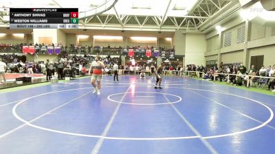 285 lbs Round Of 16 - Anthony Shivas, Derby/Oxford/Holy Cross vs Weston Williams, Bristol Eastern