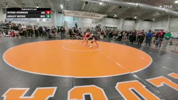 140 lbs Cons. Round 4 - Ashley Witzke, Woodland Park vs Aiyana Atkinson, Laramie