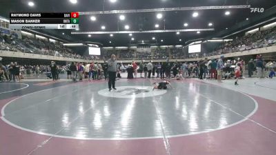 56 lbs Consolation - Raymond Davis, Davidsonville vs Mason Banker, Ontario