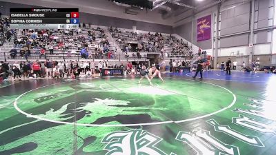 U20 Women - 53 lbs Champ. Round 1 - Isabella Smouse, CO vs Sophia Cornish, CA