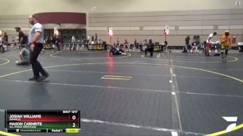 150 lbs Cons. Round 1 - Josiah Williams, Danville vs Mason Carnrite, All-Phase Wrestling