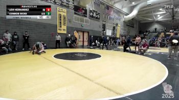 153 lbs Cons. Round 4 - Levi Hernandez, Richgrove Warriors vs Connor Sicks, TITANS WC