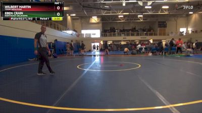 285 lbs Cons. Round 5 - Eben Crain, Northeast Oklahoma vs Wilbert Martin, Texas Wesleyan