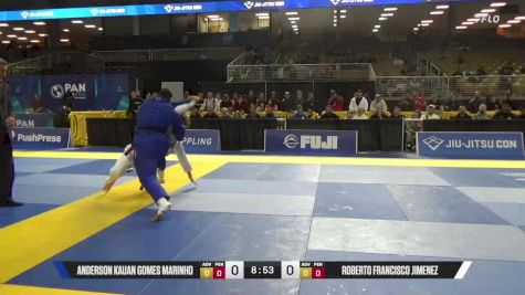 Roberto Francisco Jimenez vs Anderson Kauan Gomes Marinho 2025 Pan Jiu Jitsu IBJJF Championship