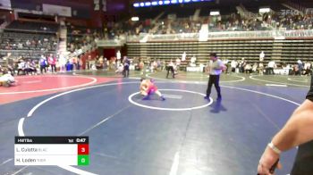 Rr Rnd 2 - Louie Culotta, Black Fox Wrestling Academy vs Holden Loden, Thermopolis WC