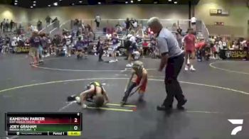 60 lbs Round 3 (6 Team) - Luke Taussig, East Kansas Eagles vs Joey Brown, Indiana Outlaws