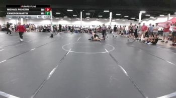 92-96 lbs Semifinal - Michael Pichetto, Grit Mat Club vs Cameron Martin, Mayfield Mat Academy